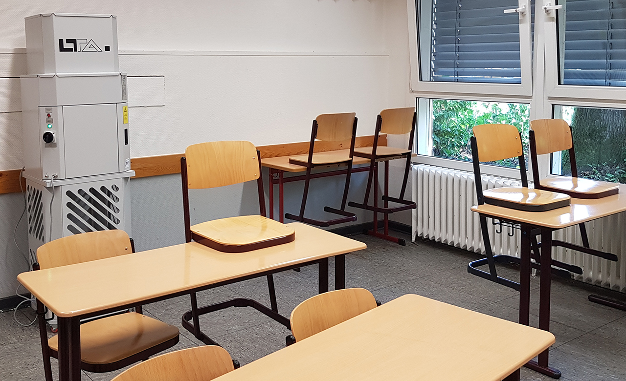 Aktiver Schutz in Schulen und Klassenzimmern